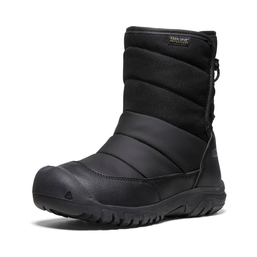Kids' Puffrider Waterproof Winter Boot Black/Steel Grey - Image 3