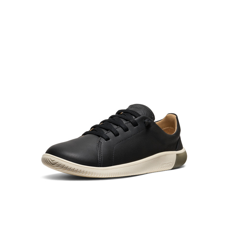Men's KNX Leather Sneaker Black/Star White - Image 3