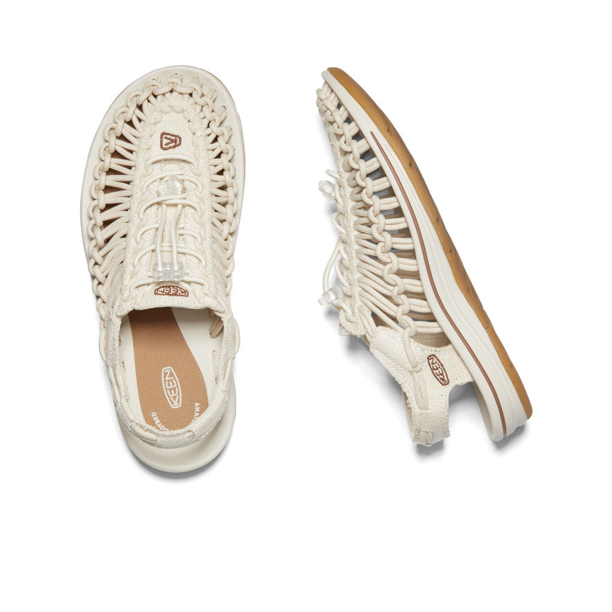Women's UNEEK Canvas Sneaker Sandal Natural Canvas/Birch - Image 4