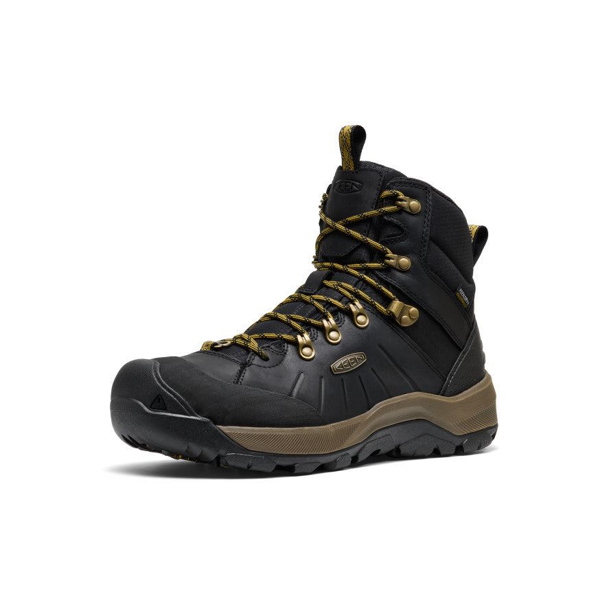 Men's Revel IV Polar Waterproof Boot Black/Lemon Curry