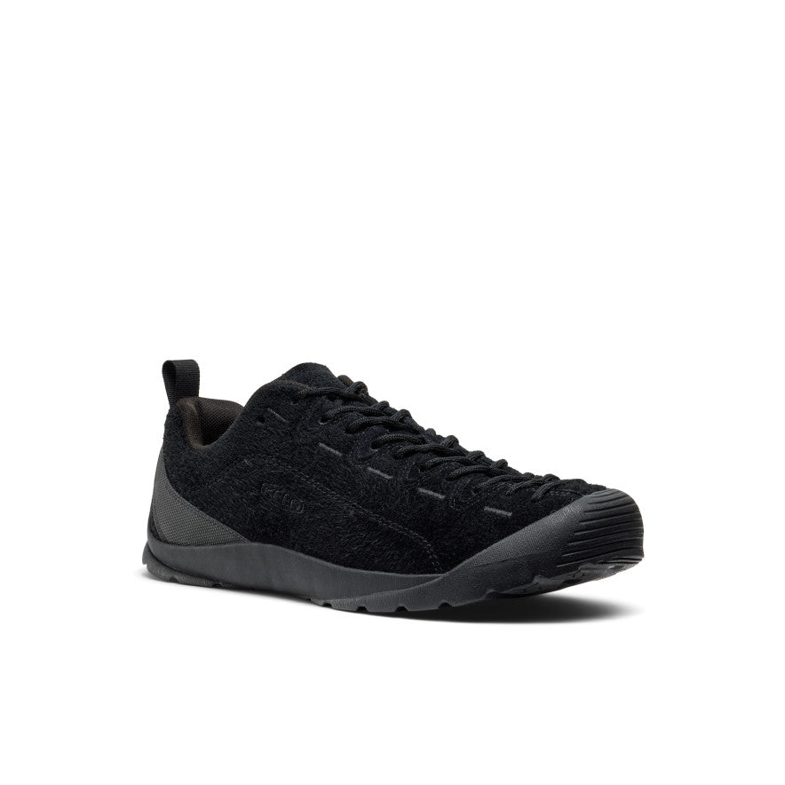 Men's Jasper Suede Sneaker Hairy Black/Black
