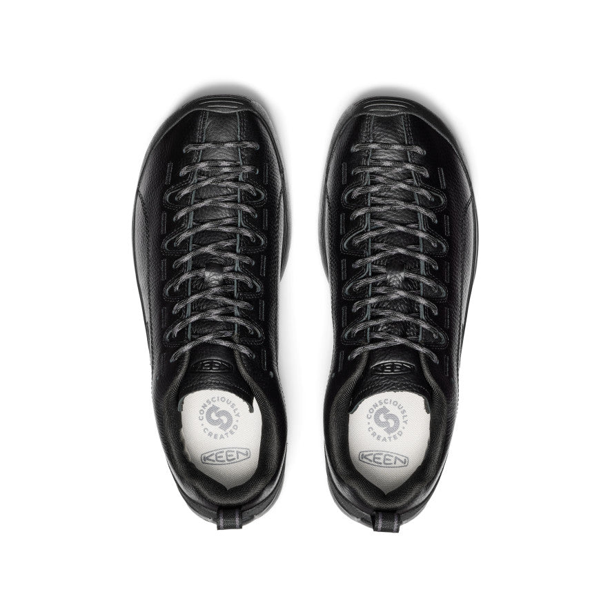 Black Smooth Leather