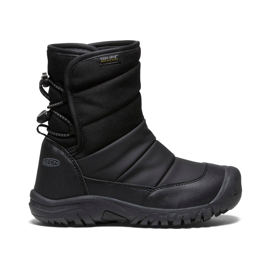 Kids' Puffrider Waterproof Winter Boot Black/Steel Grey - Image 1