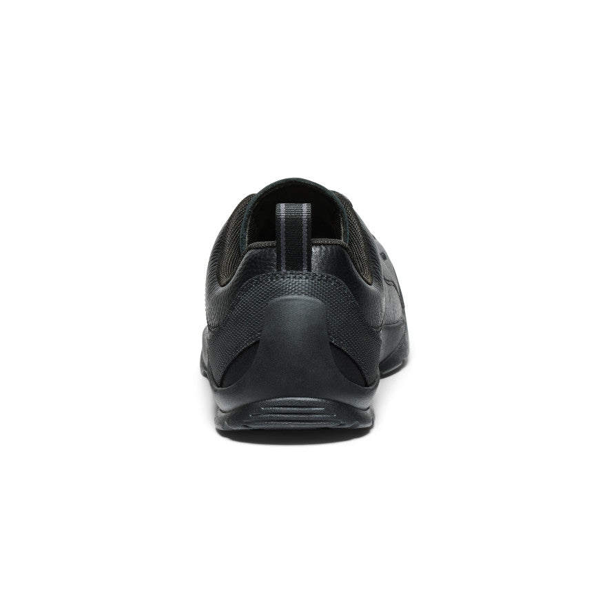 Black Smooth Leather