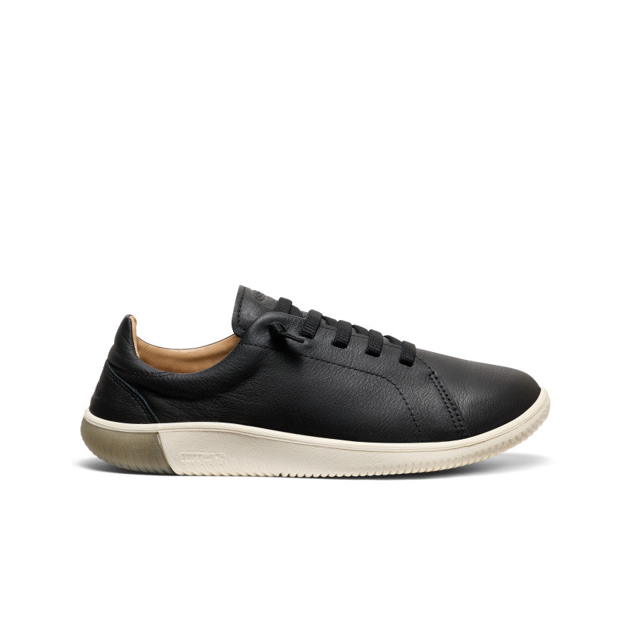 Men's KNX Leather Sneaker Black/Star White - Image 1
