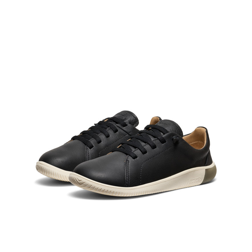 Men's KNX Leather Sneaker Black/Star White - Image 2