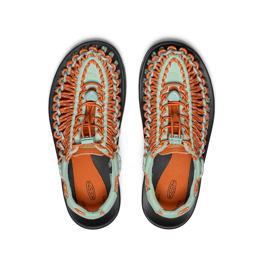 Women's UNEEK Sneaker Sandal Granite Green/Gold Flame - Image 4