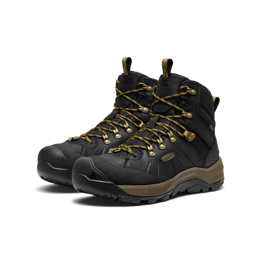 Men's Revel IV Polar Waterproof Boot Black/Lemon Curry - Image 2