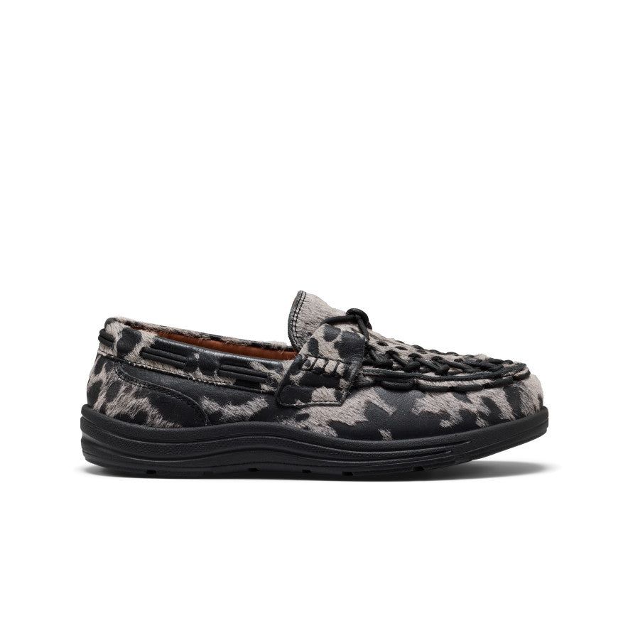 Women's UNEEK Loafer Nocturnal Cow Black - Image 1