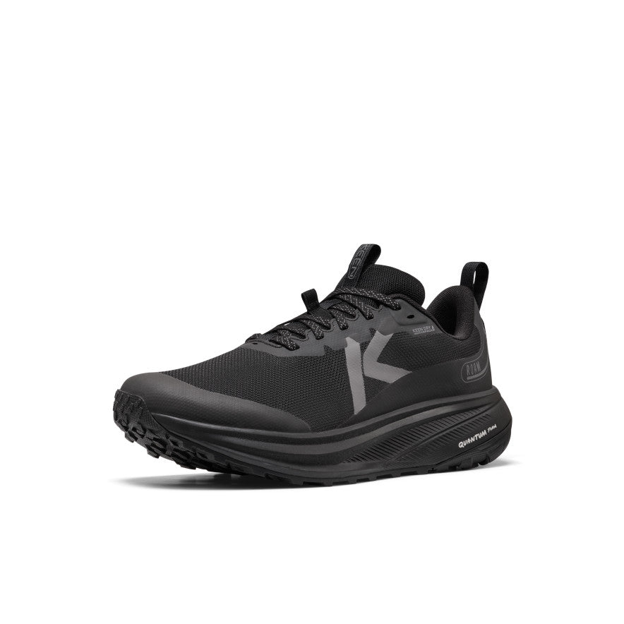 Men's Roam Waterproof Trail Running Shoe Black/Black - Image 3