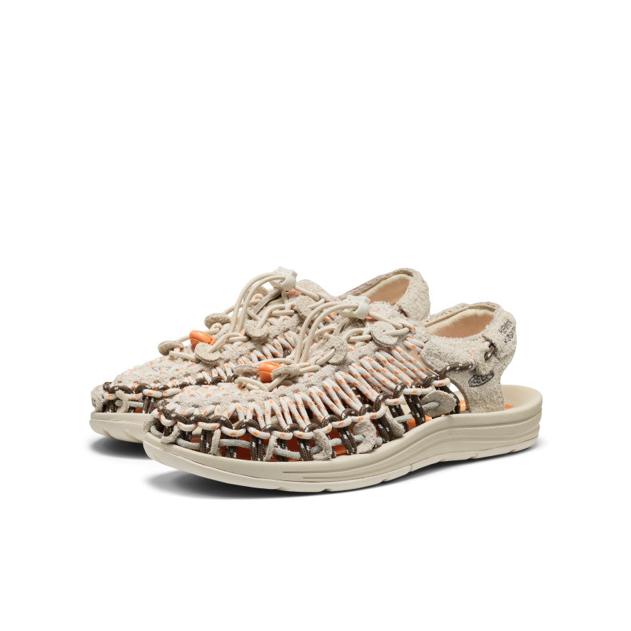 Unisex UNEEK Leather Henrik Vibskov Sneaker Sandal Tangerine Cream - Image 2