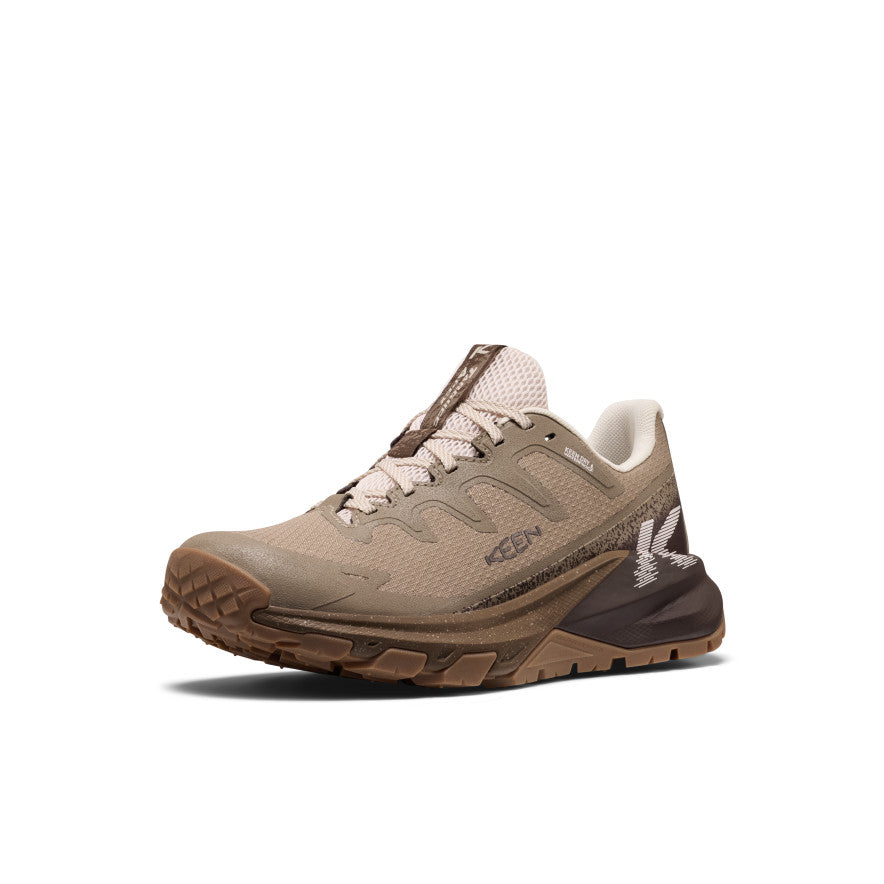 Women's Targhee Apex Waterproof Hiking Shoe Brindle/Peach Blush - Image 3