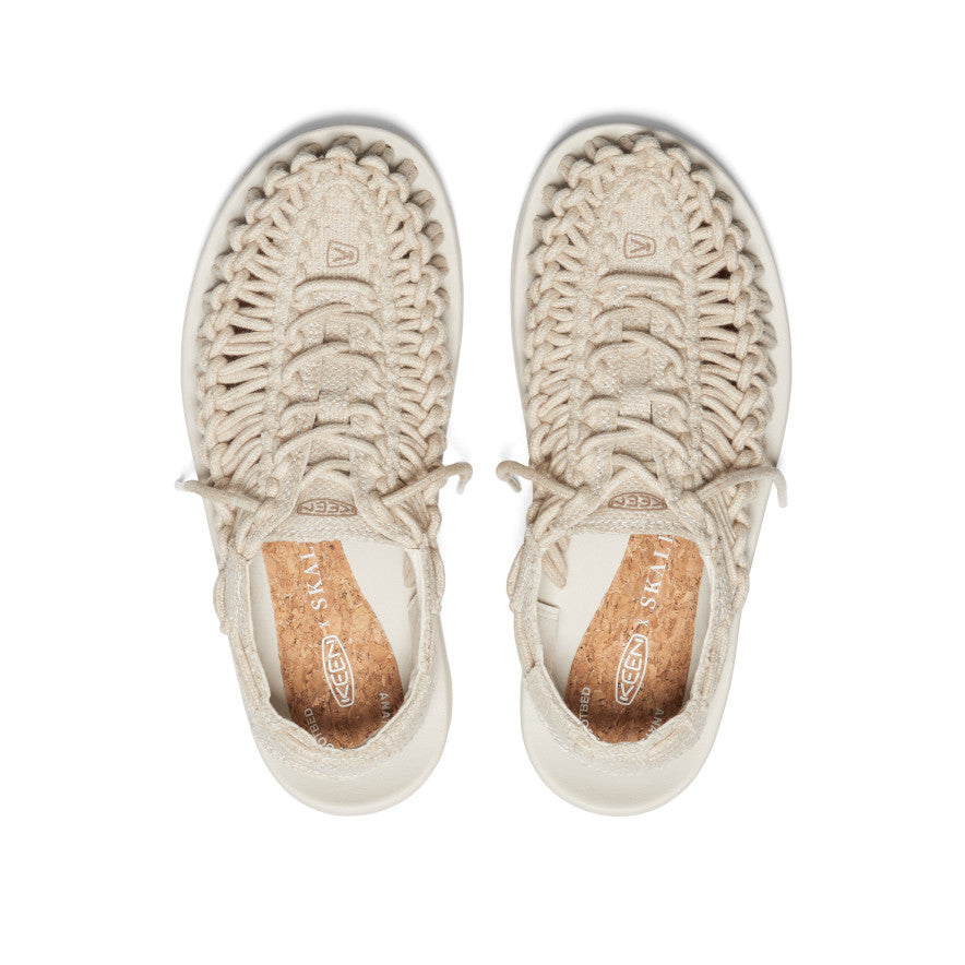 Women's UNEEK Canvas x Skall Studio Sneaker Sandal Natural/Birch - Image alt 4