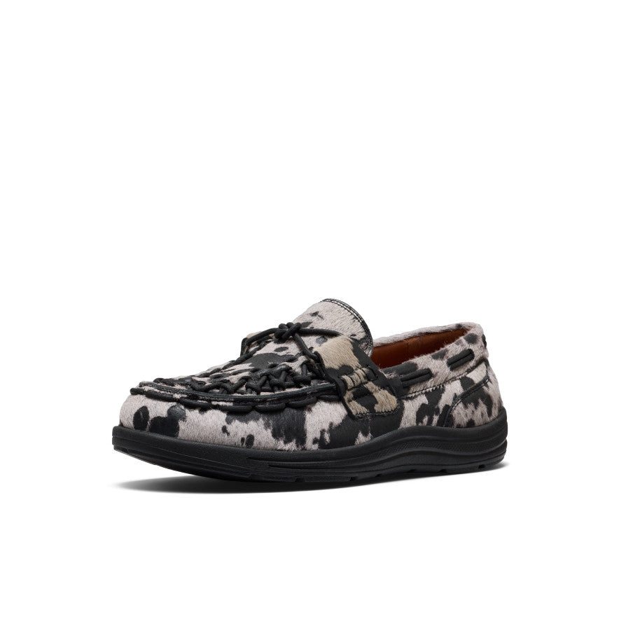 Women's UNEEK Loafer Nocturnal Cow Black - Image 3
