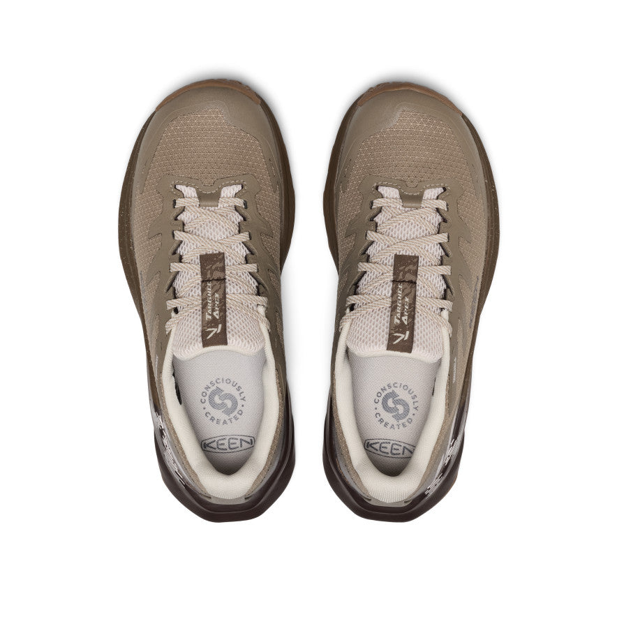 Women's Targhee Apex Waterproof Hiking Shoe Brindle/Peach Blush - Image 4