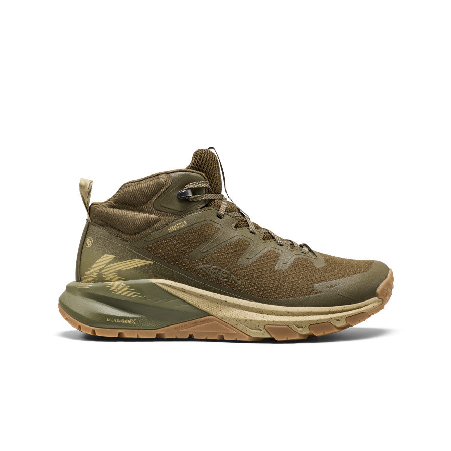 Men's Targhee Apex Waterproof Hiking Boot Dark Olive/Khaki - Image 1