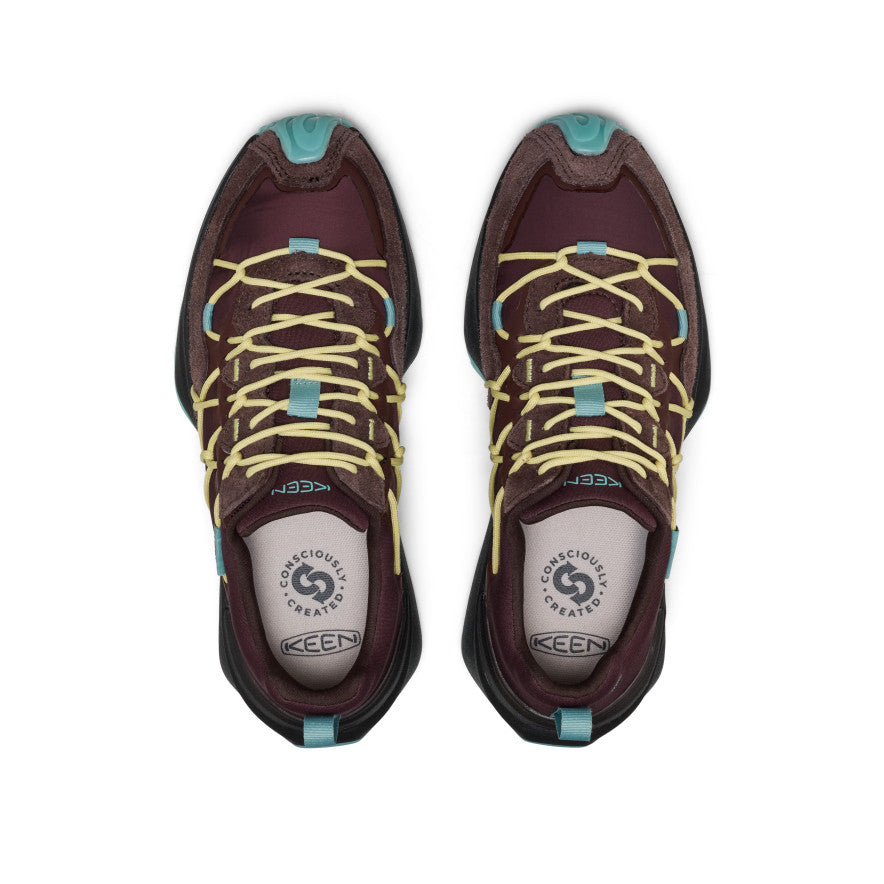 Women's UNEEK Trekker Sneaker Huckleberry/Lemon Grass - Image 4