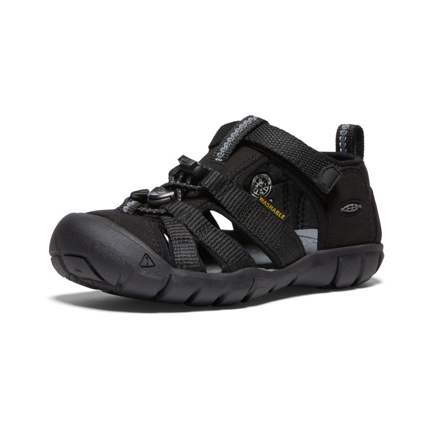 Kids' Seacamp II CNX Sandal Black/Grey - Image alt 3