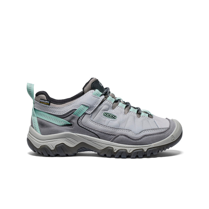 Women's Targhee IV Waterproof Hiking Shoe Alloy/Granite Green - Image alt 1