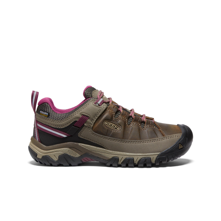 Women's Targhee III Waterproof Hiking Shoe Weiss/Boysenberry - Image alt 1