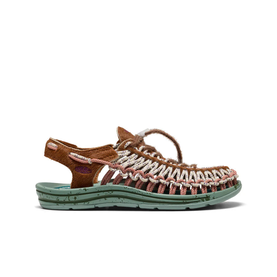 Unisex UNEEK Leather Sneaker Sandal Terrain Roasted Pecan - Image 1