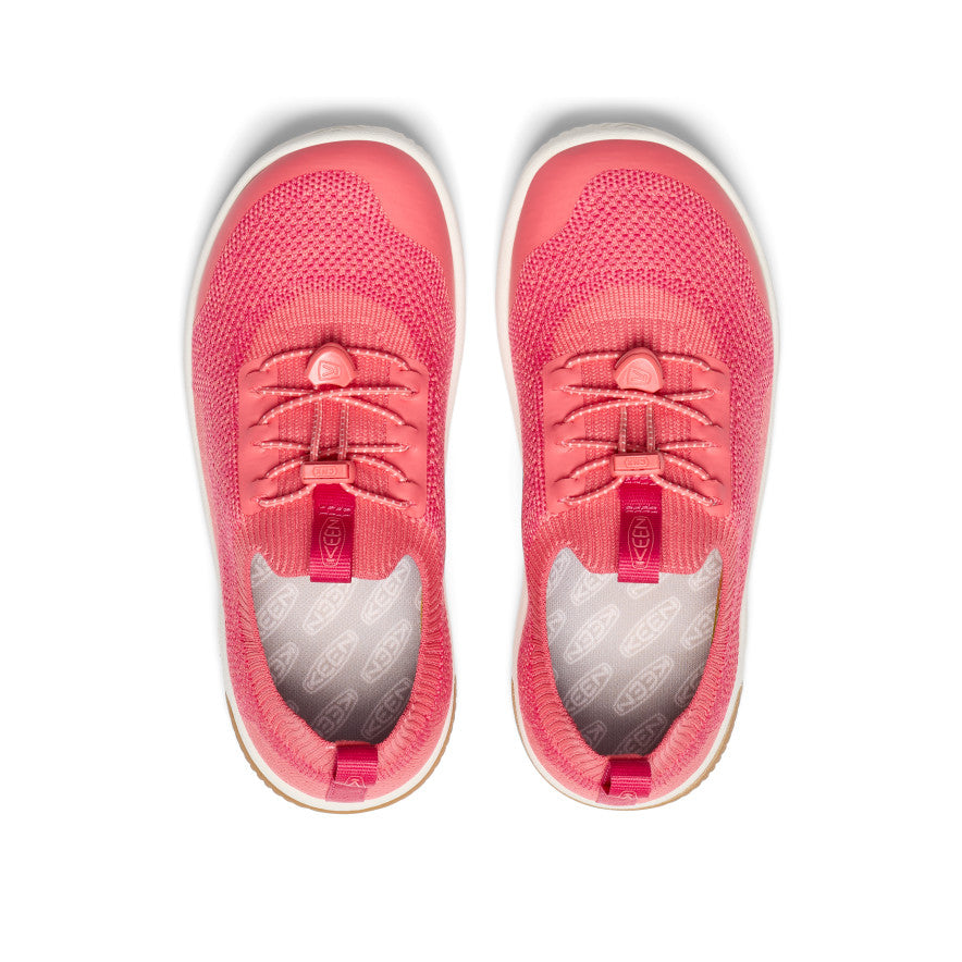 Kids' KNX Knit Sneaker Dubarry/Star White - Image 4