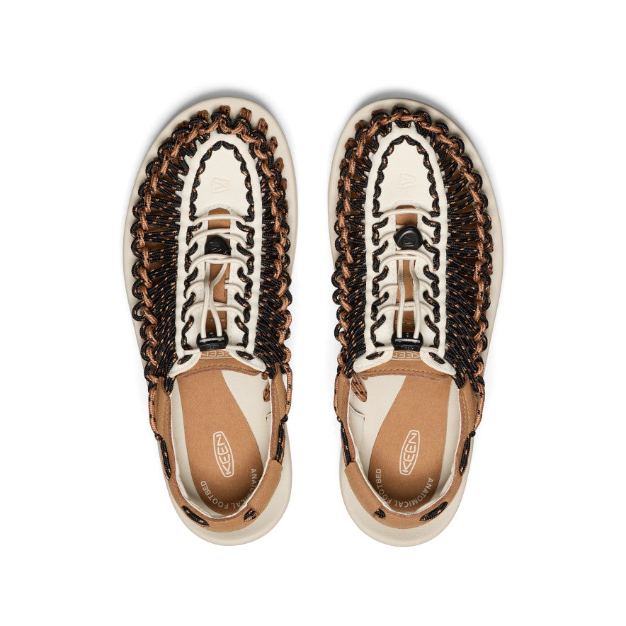 Men's UNEEK Sneaker Sandal Black/Chipmunk - Image 4