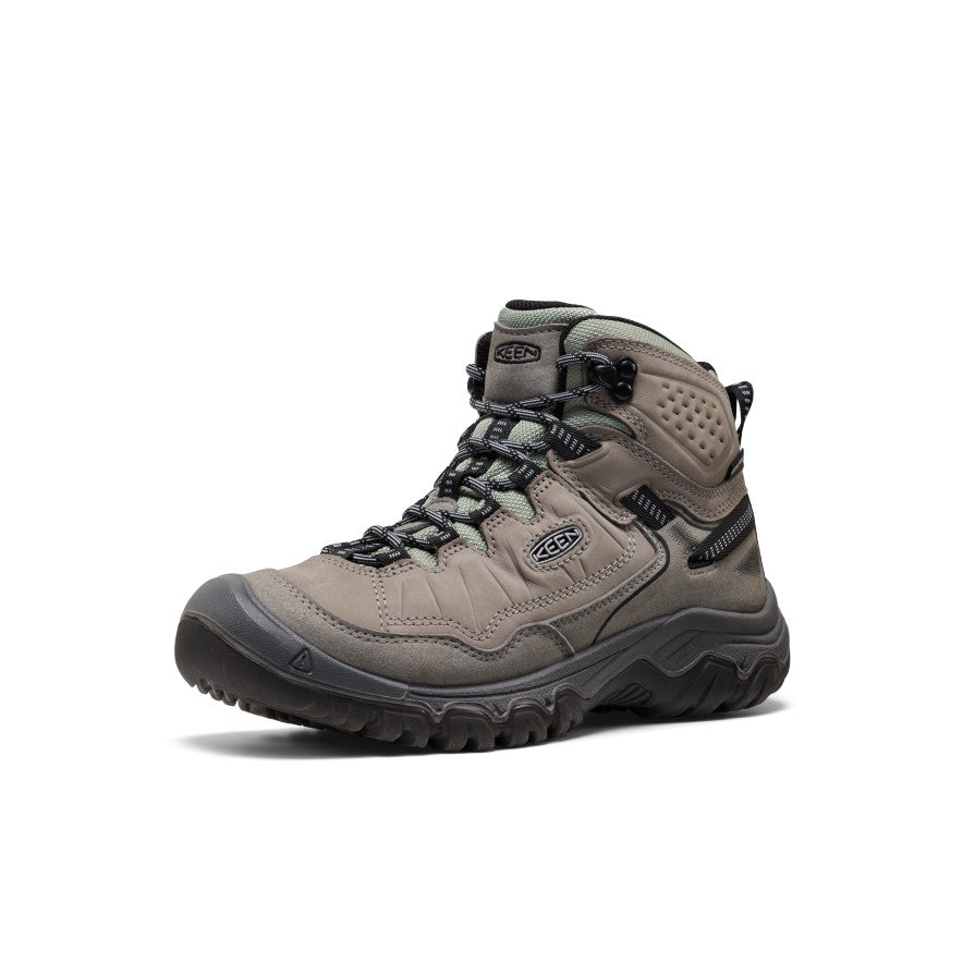 Women's Targhee IV Waterproof Hiking Boot Steel Grey/Lily Pad - Image 3