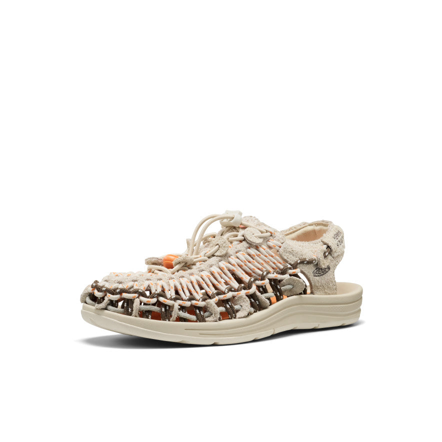Unisex UNEEK Leather Henrik Vibskov Sneaker Sandal Tangerine Cream - Image 3