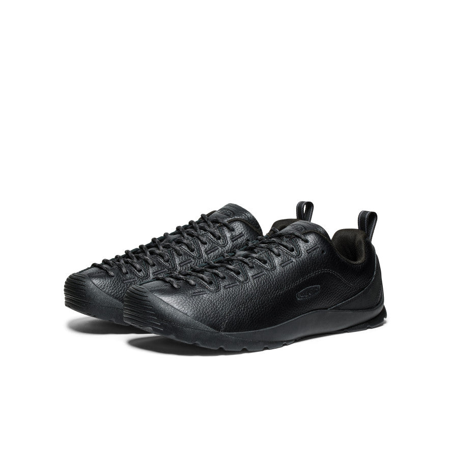 Black Smooth Leather