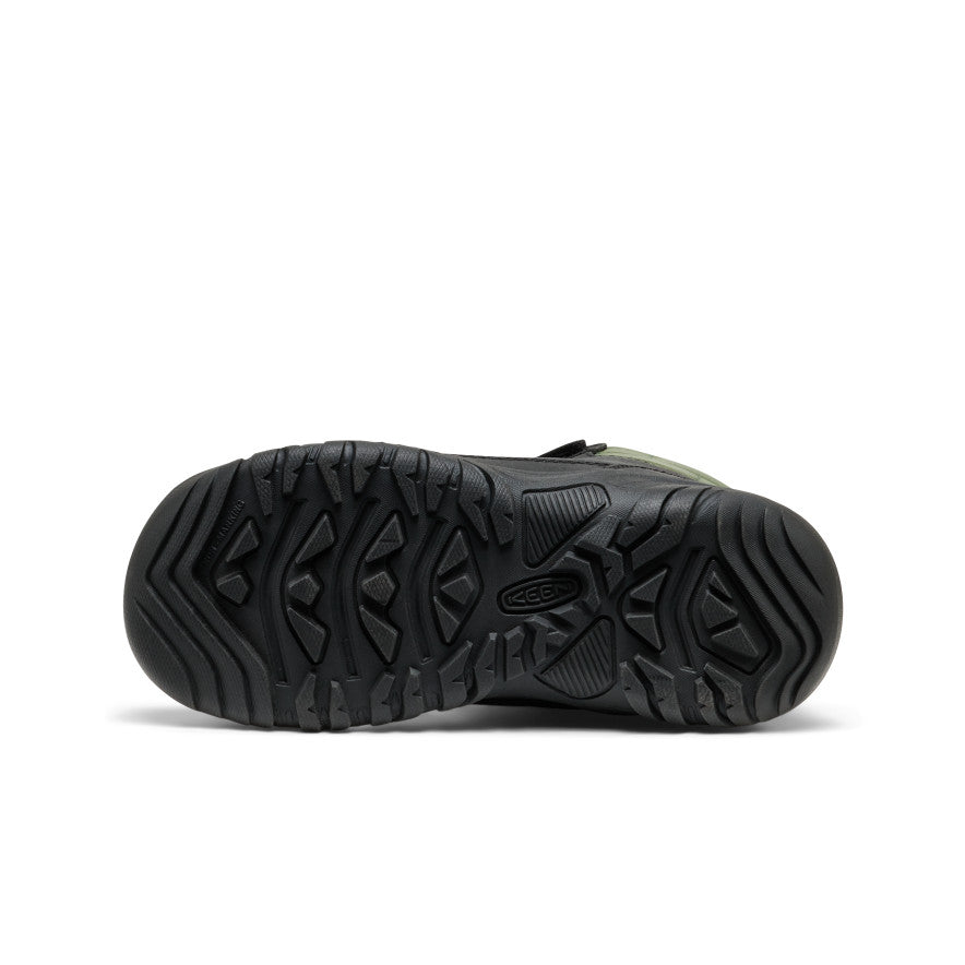 Kids' Kanibou Waterproof Winter Boot Black/Bronze Green - Image 6