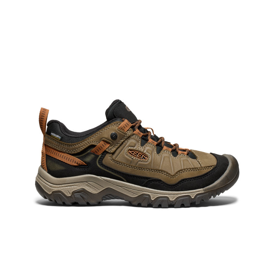Men's Targhee IV Waterproof Hiking Shoe Sea Turtle/Roasted Pecan - Image 1