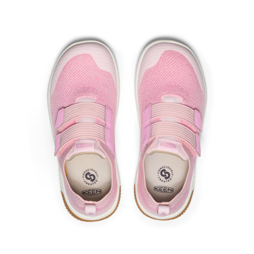 Kids' KNX Knit Double Strap Sneaker Pink-A-Boo/Moonlite Mauve - Image 4