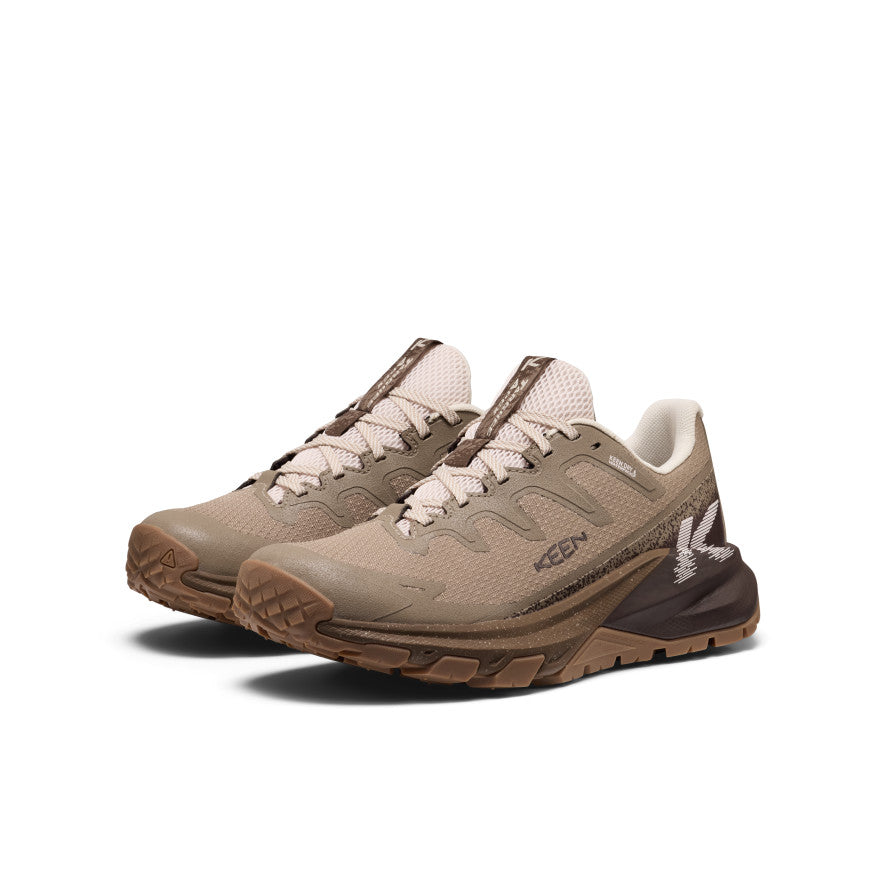 Women's Targhee Apex Waterproof Hiking Shoe Brindle/Peach Blush - Image 2