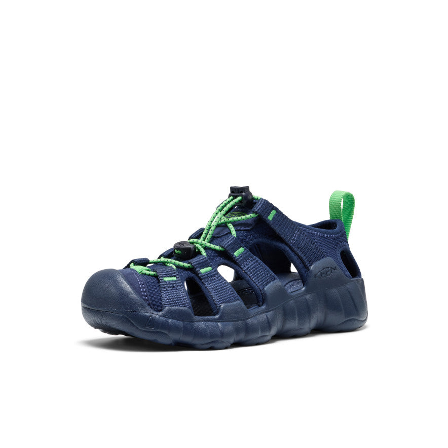 Kids' Hyperport H2 Sandal Naval Academy/Vibrant Green - Image 3