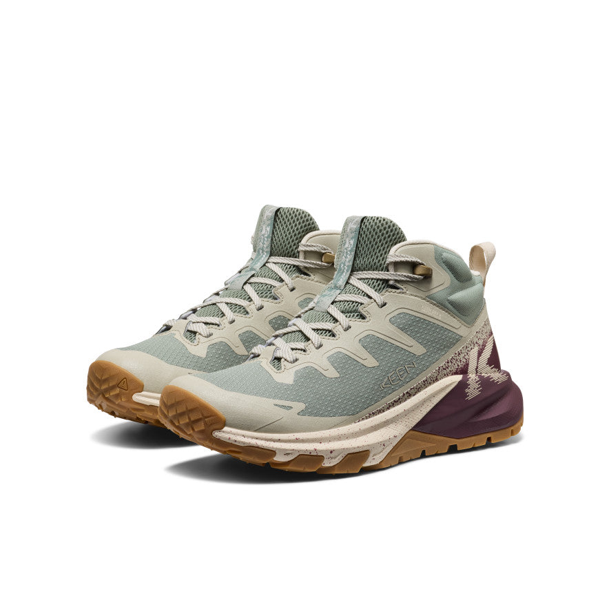 Women's Targhee Apex Waterproof Hiking Boot Lily Pad/Fig - Image 2