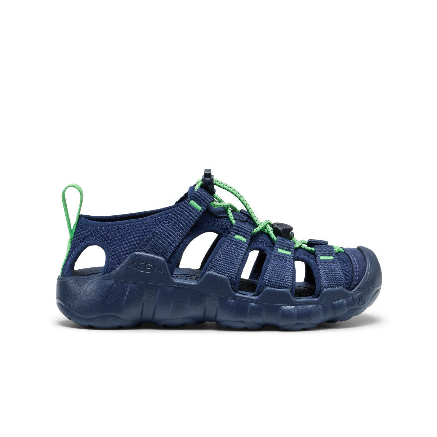 Kids' Hyperport H2 Sandal Naval Academy/Vibrant Green - Image 1