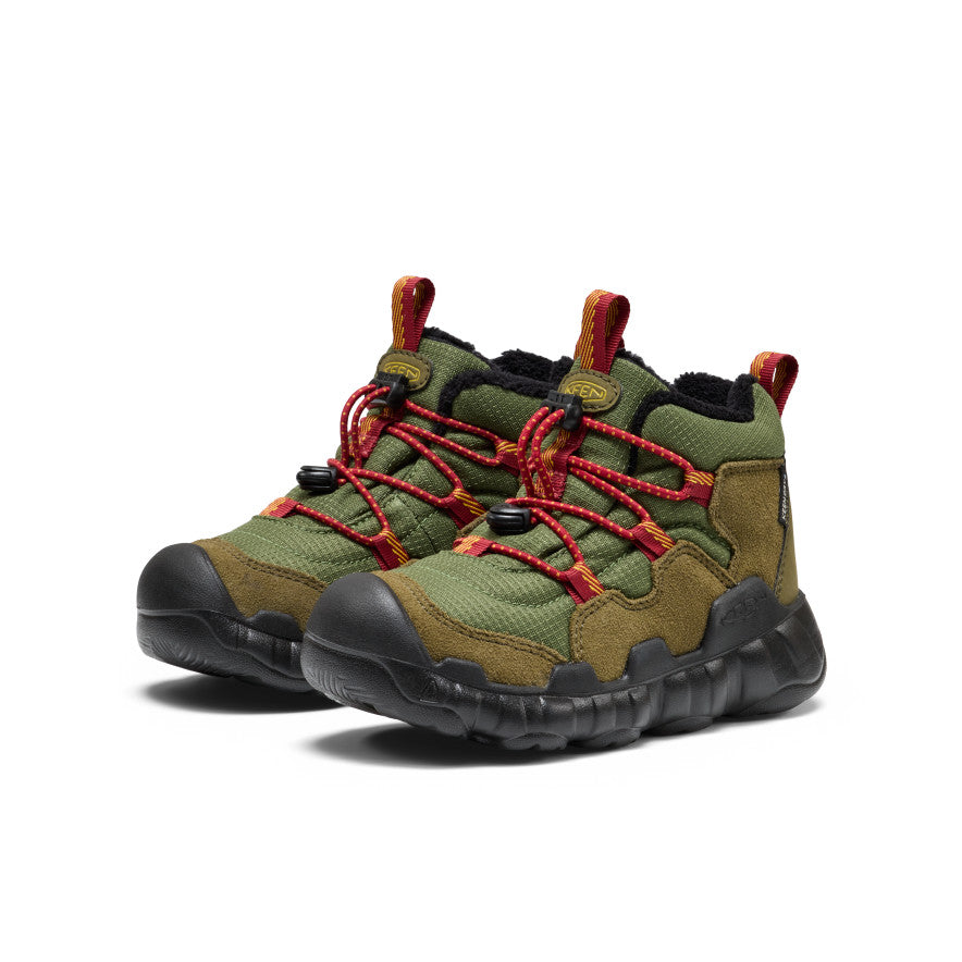 Kids' Hypowser Waterproof Chukka Boot Forest Night/Garnet - Image 2