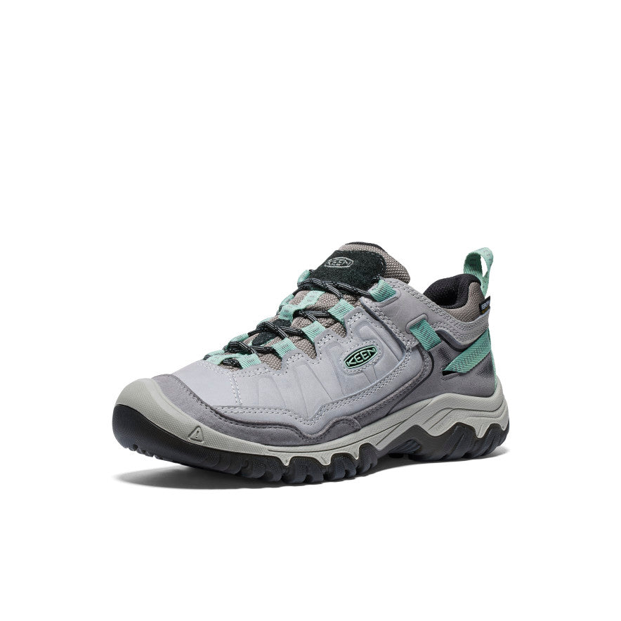 Women's Targhee IV Waterproof Hiking Shoe Alloy/Granite Green - Image alt 3