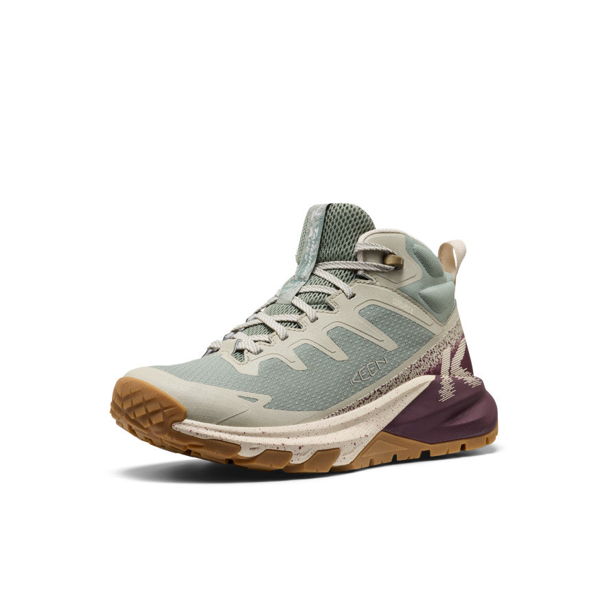 Women's Targhee Apex Waterproof Hiking Boot Lily Pad/Fig - Image 3