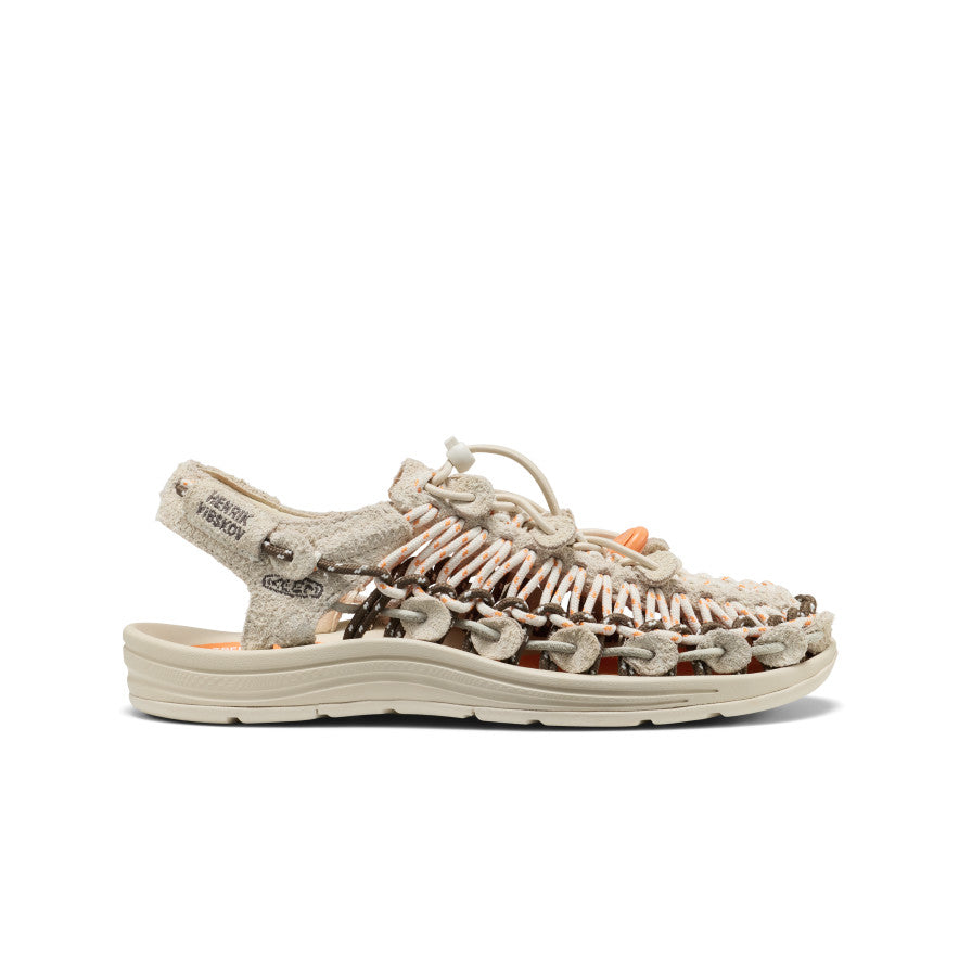Unisex UNEEK Leather Henrik Vibskov Sneaker Sandal Tangerine Cream - Image 1